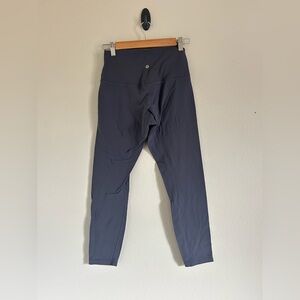 Lululemon align high rise leggings  sz 8 eggplant color 25”